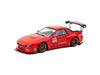 1/64 Tarmac T64R-066-RE Pandem Mazda RX-7 FC3S Red