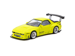 1/64 Tarmac T64R-066-YL Pandem Mazda RX-7 FC3S Yellow