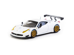 1/64 Tarmac T64R-074-WH Ferrari 458 Italia GT3 White