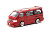 1/64 Tarmac T64R-078-RE Toyota Hiace Wagon Custom Red