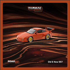 (Pre-Order) 1/64 Tarmac T64R-TL053-REM Old & New 997 Red Metallic