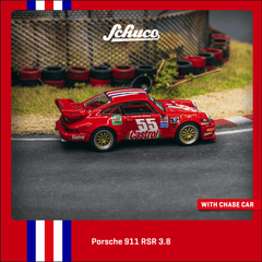 (Pre-Order) 1/64 Tarmac T64S-003-95WG Porsche 911 RSR 3.8 Red