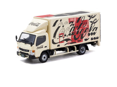 1/64 Tarmac T64T-TL002-CC Mitsubishi Fuso Canter Coca- Cola