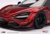 (Pre-Order) 1/18 Top Speed TS0599 McLaren 720S LB★Works Gem Red