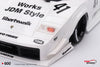 (Pre-Order) 1/18 Top Speed TS0600 Lamborghini Countach LB-Works White 2024 Tokyo Auto Salon