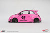 (Pre-Order) 1/18 Top Speed TS0607 LB-Works x Abas Works Abarth 595 Pink