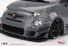 (Pre-Order) 1/18 Top Speed TS0612 Abarth LB-Works x Abas Works 595 Grey