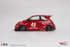 (Pre-Order) 1/18 Top Speed TS0613 Abarth LB-Works x Abas Works 595 Red