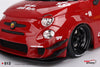 (Pre-Order) 1/18 Top Speed TS0613 Abarth LB-Works x Abas Works 595 Red