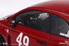 (Pre-Order) 1/18 Top Speed TS0613 Abarth LB-Works x Abas Works 595 Red