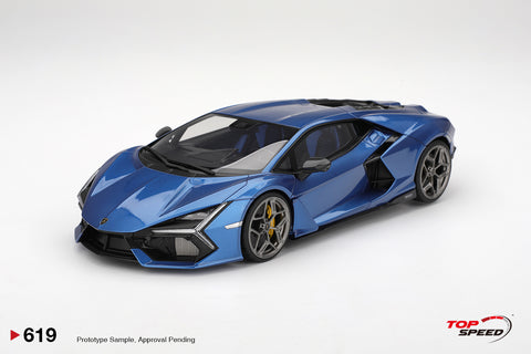 (Pre-Order) 1/18 Top Speed TS0619 Lamborghini Revuelto Blu Eleos