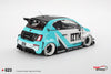 (Pre-Order) 1/18 Top Speed TS0623 Abarth 595 LB-Works x Abas Works IZTK