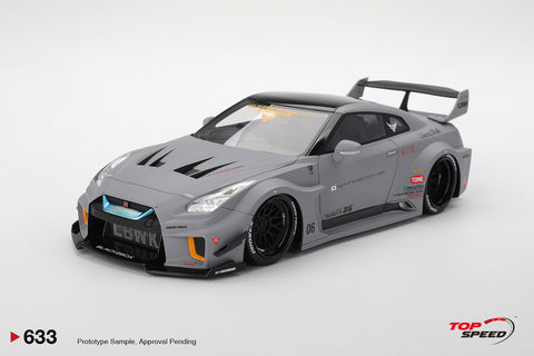 (Pre-Order) 1/18 Top Speed TS0633 Nissan LB-Silhouette Works GT 35GT-RR Ver.1 Matt Grey