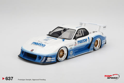 (Pre-Order) 1/18 Top Speed TS0637 Mazda RX-7 LB-Super Silhouette IMSA