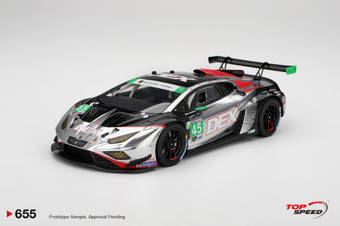 (Pre-Order) 1/18 Top Speed TS0655 Lamborghini Huracán GT3 EVO2 #45 DEX Wayne Taylor Racing 2025 IMSA Daytona 24 Hrs