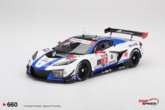 (Pre-Order) 1/18 Top Speed TS0660 Chevrolet Corvette Z06 GT3.R #3 Corvette Racing by Pratt Miller Motorsports 2025 IMSA Sebring 12 Hrs
