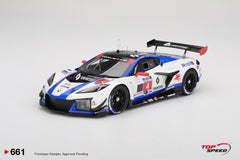 (Pre-Order) 1/18 Top Speed TS0661 Chevrolet Corvette Z06 GT3.R #4 Corvette Racing by Pratt Miller Motorsports 2025 IMSA Sebring 12 HrsHrs (Copy)