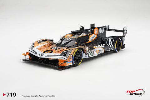 (Pre-Order) 1/18 Top Speed TS0719 Acura ARX-06 #60 Acura Meyer Shank Racing 2026 IMSA Daytona 24 Hrs