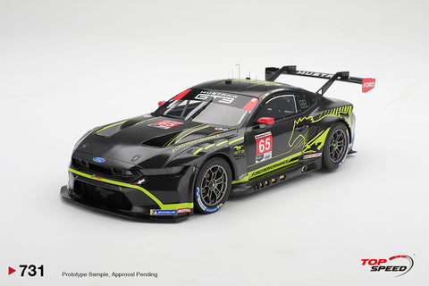(Pre-Order) 1/18 Top Speed TS0731 Ford Mustang GT3 #65 Ford Multimatic Motorsports 2025 IMSA VIR
