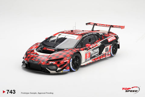(Pre-Order) 1/18 Top Speed TS0743 Lamborghini Temerario GT3 #9 Pfaff Motorsports 2026 IMSA Sebring 12 Hrs