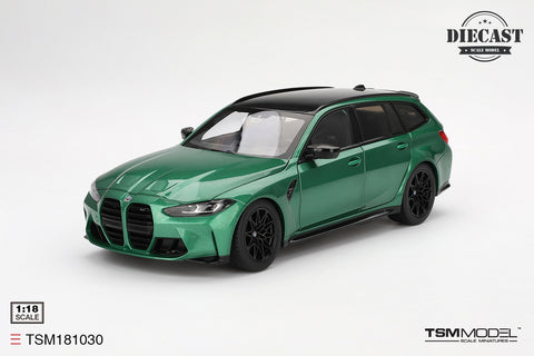 1/18 TSM TSM181030 BMW M3 Touring M Isle of Man Green Metallic