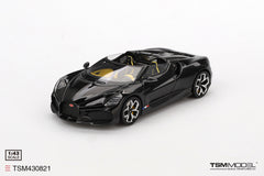 (Pre-Order) 1/43 TSM TSM430821 Bugatti W16 Mistral Black