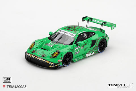 (Pre-Order) 1/43 TSM TSM430928 Porsche 911 GT3 R (992) #177 AO Racing 2025 IMSA Long Beach GP