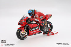 (Pre-Order) 1/12 TSM TSMMC0027 Ducati Desmosedici GP22 #63 Ducati Lenovo Team Moto GP 2022 Gran Premio D'Italia Rider