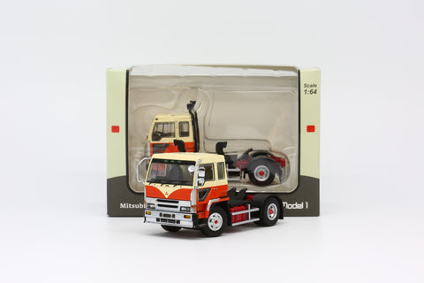 1/64 Model 1 T66303 Mitsubishi Fuso The Great 1993 Orange