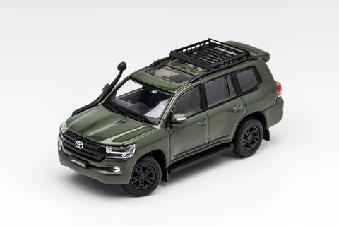 1/64 GCD 150 Toyota Land Cruiser LC200 Custom Version Green LHD