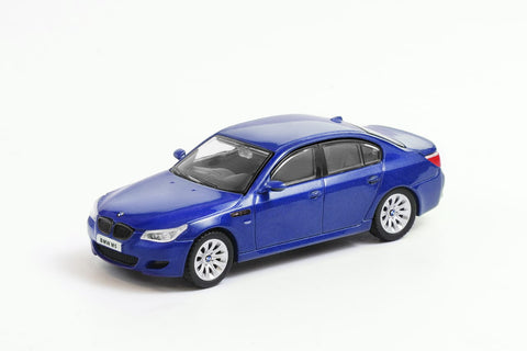 (Pre-Order) 1/64 Shadow 157 BMW M5 E60 Blue LHD