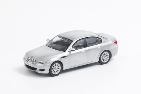 (Pre-Order) 1/64 Shadow 156 BMW M5 E60 Silver LHD