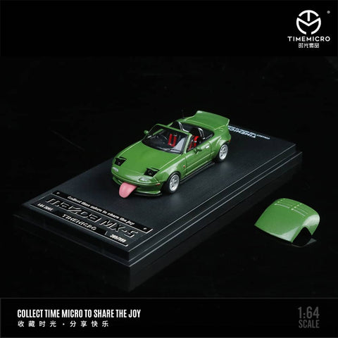 (Pre-Order) 1/64 Time Micro TM646906 Mazda MX-5 Green