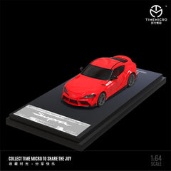 (Pre-Order) 1/64 Time Micro TM647402 Toyota Supra A90 Red LHD