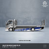 (Pre-Order) 1/64 Time Micro TM647206 Hino 300 Custom Tow Truck Silver/ Blue