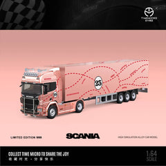 (Pre-Order) 1/64 ModernArt TM644019 Scania S730 Pink Pig #23 LHD