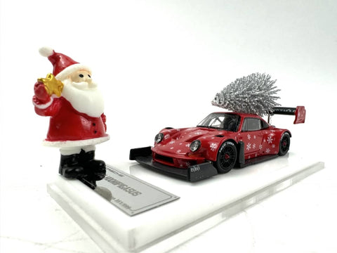 (Pre-Order) 1/64 Top Models TMP911CR Porsche 911 RSR Hoonigan Christmas Red LHD