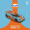 (Pre-Order) 1/64 MJ Model MJKOG Koenigsegg One:1 Gulf LHD