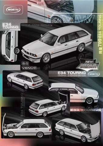 (Pre-Order) 1/64 Mortal MBM5W BMW M5 E34 Touring Venus LHD