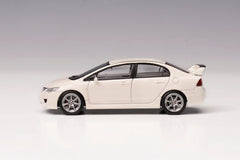 (Pre-Order) 1/64 Motorhelix M65401 Honda Civic Type R FD2 Championship White