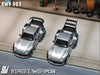 (Pre-Order) 1/64 Street Weapon SWP993HWR RWB 993 High Wing Raw LHD