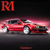 (Pre-Order) 1/64 Rhino Model RMARGTV6R Alfa Romeo GTV6 Metallic Red LHD