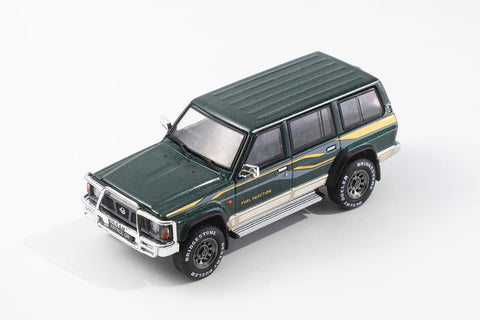 (Pre-Order) 1/64 Shadow Pro 451 Nissan Patrol Y60 Green LHD