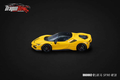 (Pre-Order) 1/64 DragonBo Model DBD002-2 Ferrari SF90 Stradale Yellow LHD