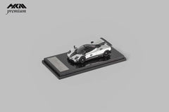 (Pre-Order) 1/64 HKM Premium HKMPZLW Pagani Zonda 760 Berlinetta #35 Luminous White LHD