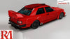 (Pre-Order) 1/64 Rhino Model RMMBW124R Mercedes-Benz E-Class W124 Red