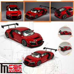 (Pre-Order) 1/64 LeManFang LMFAR8R Audi R8 LMS Ultra Red LHD