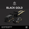 (Pre-Order) 1/64 Time Micro TM642945-T Black Gold Trailer Set