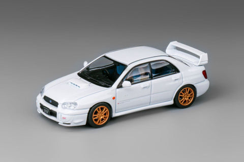 (Pre-Order) 1/64 Furuya FSWRXSBLW Subaru Impreza WRX STi Sedan Mk2 GD Blobeye White