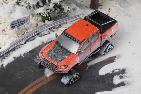 (Pre-Order) 1/64 GCD 508 Toyota Tacoma N300 Snow Edition Orange Red w/ Snow Patch LHD